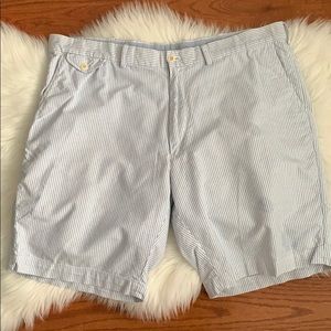 Polo Golf Ralph Lauren Strip white and blue sz 40